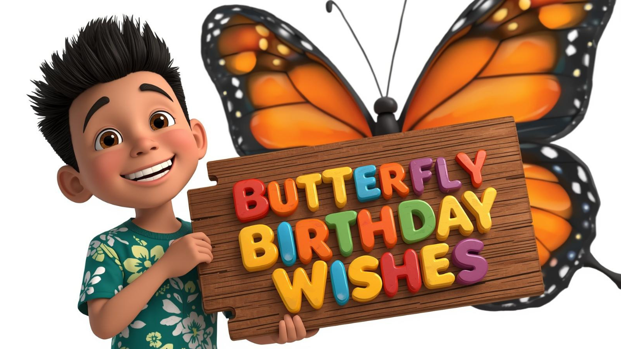 Butterfly Birthday Wishes