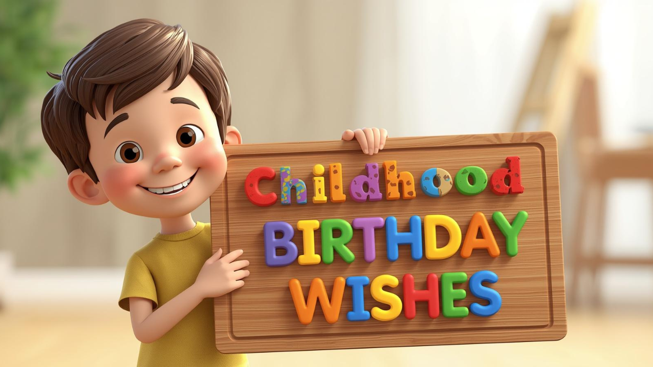 Childhood Friend Birthday Wishes