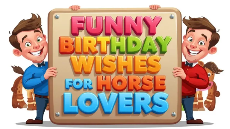 funny birthday wishes for horse lovers