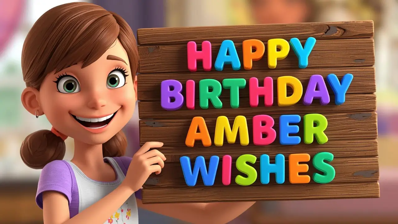 Happy Birthday Amber Wishes