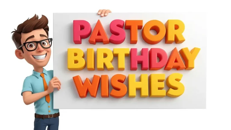 Pastor Birthday Wishes