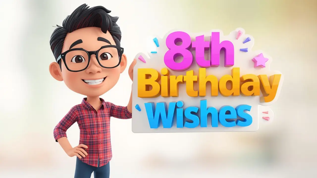 8th Birthday Wishes