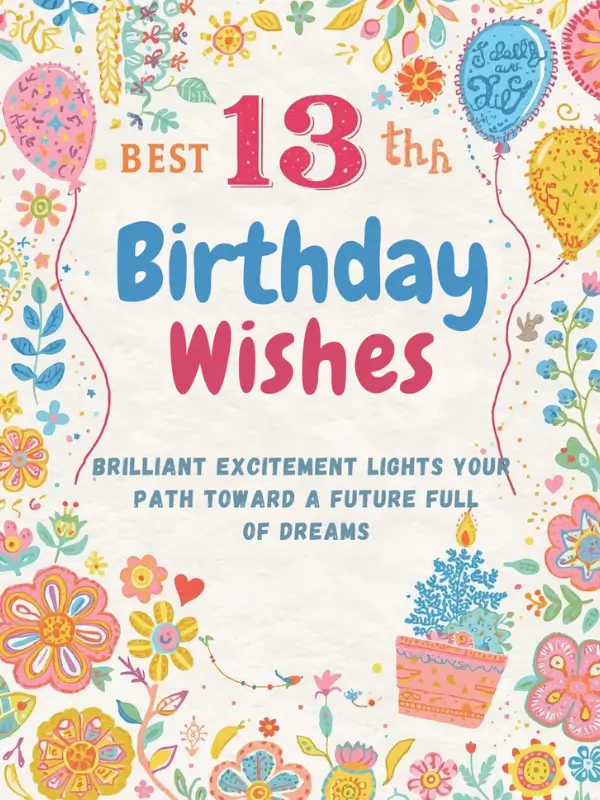 Best 13th Birthday Wishes