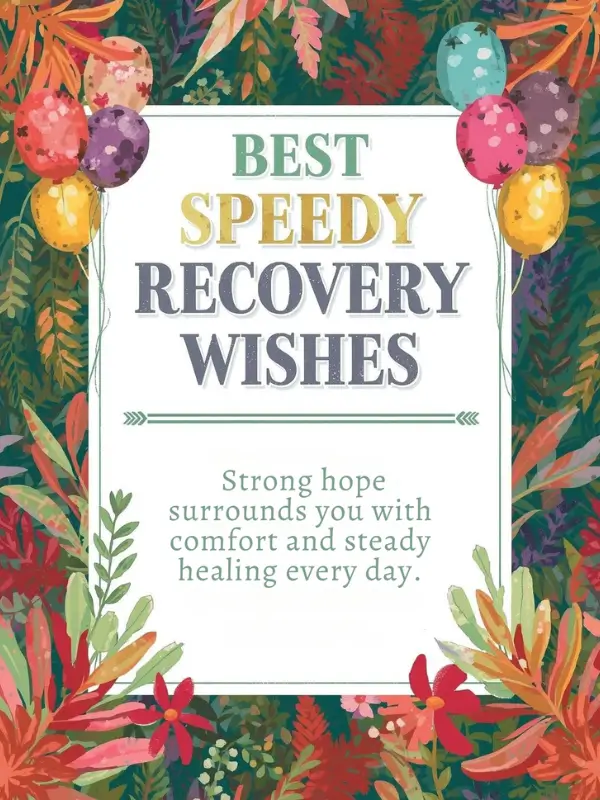 Best Speedy Recovery Wishes