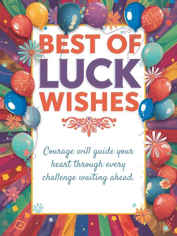 Best of Luck Wishes