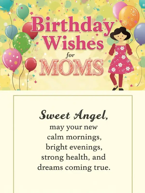 Birthday Wishes for Moms