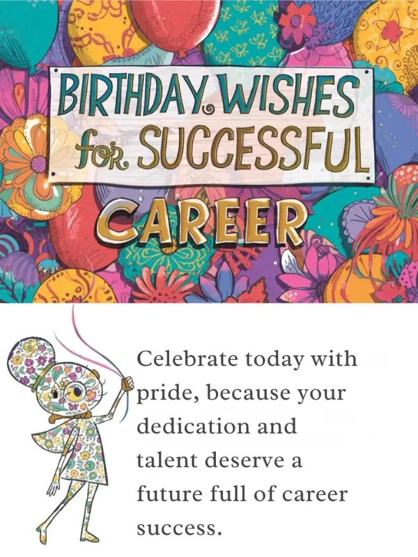Birthday Wishes for Successful Career