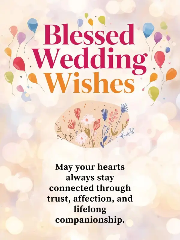 Blessed Wedding Wishes