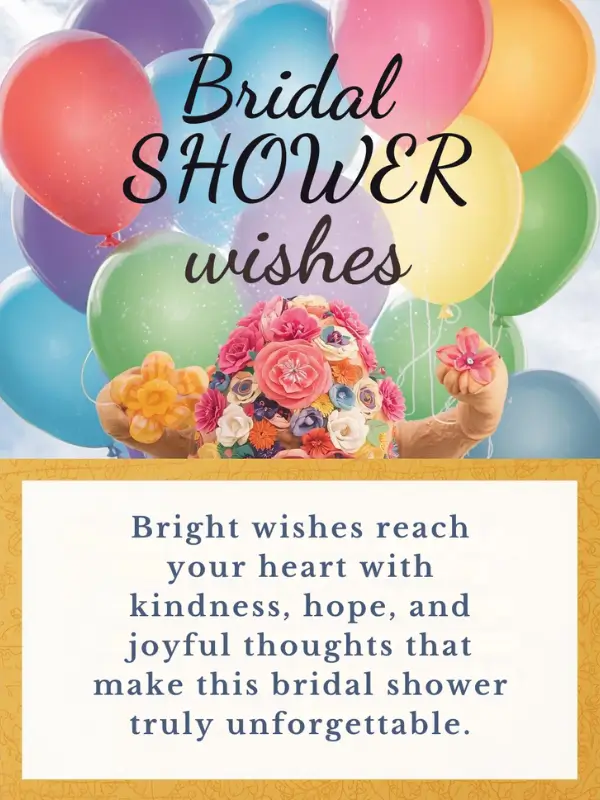 Bridal Shower Wishes