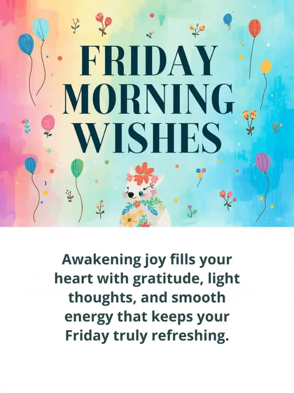 Friday Morning Wishes