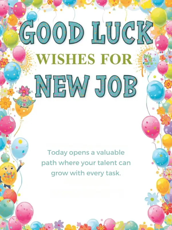 Good Luck Wishes for New Job