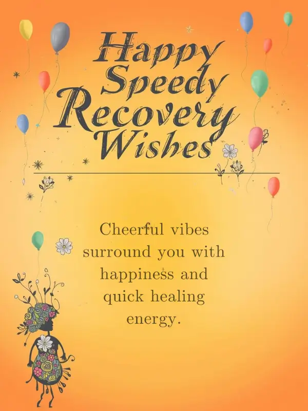 Happy Speedy Recovery Wishes