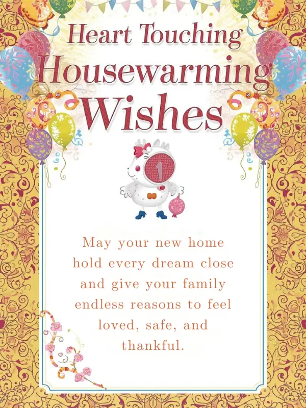 Heart Touching Housewarming Wishes
