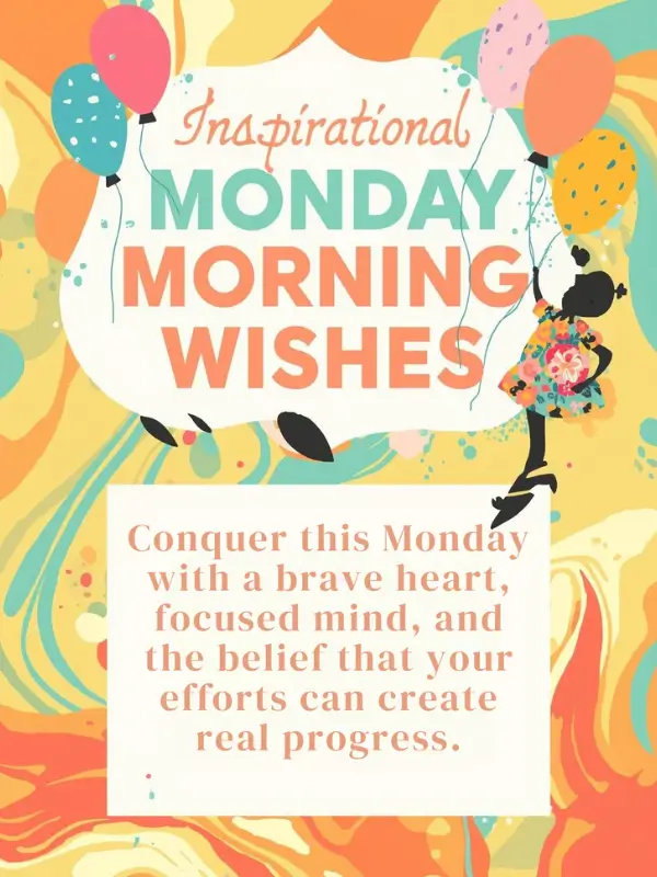 Inspirational Monday Morning Wishes