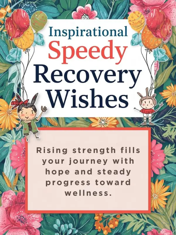 Inspirational Speedy Recovery Wishes