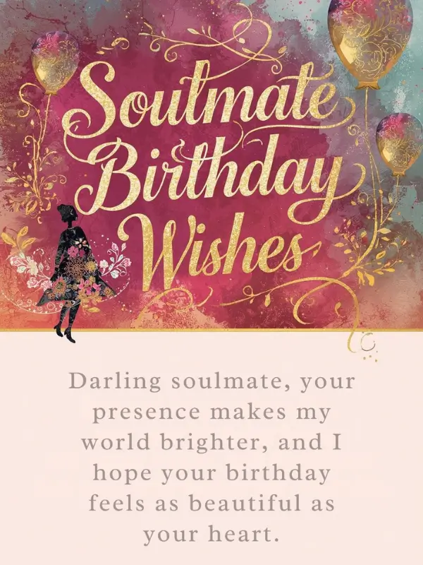 Soulmate Birthday Wishes