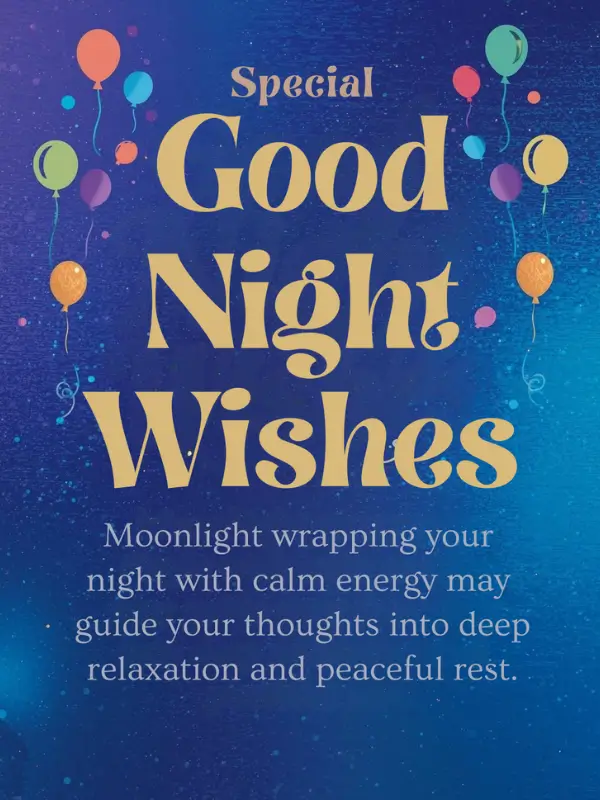 Special Good Night Wishes