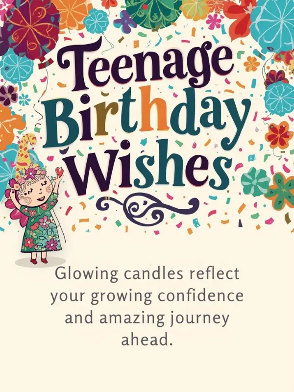 Teenage Birthday Wishes