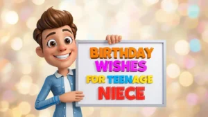 Birthday Wishes for Teenage Niece