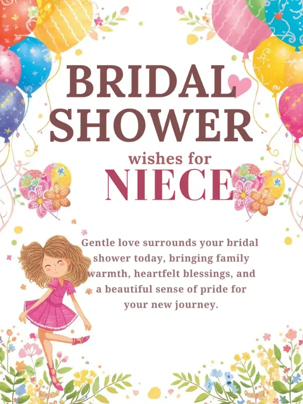 Bridal Shower Wishes for Niece