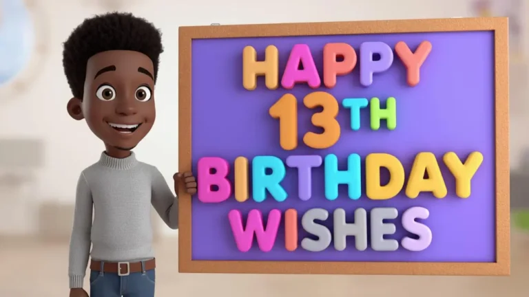 Happy 13th Birthday Wishes