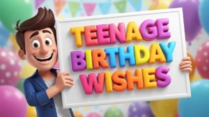 Teenage Birthday Wishes