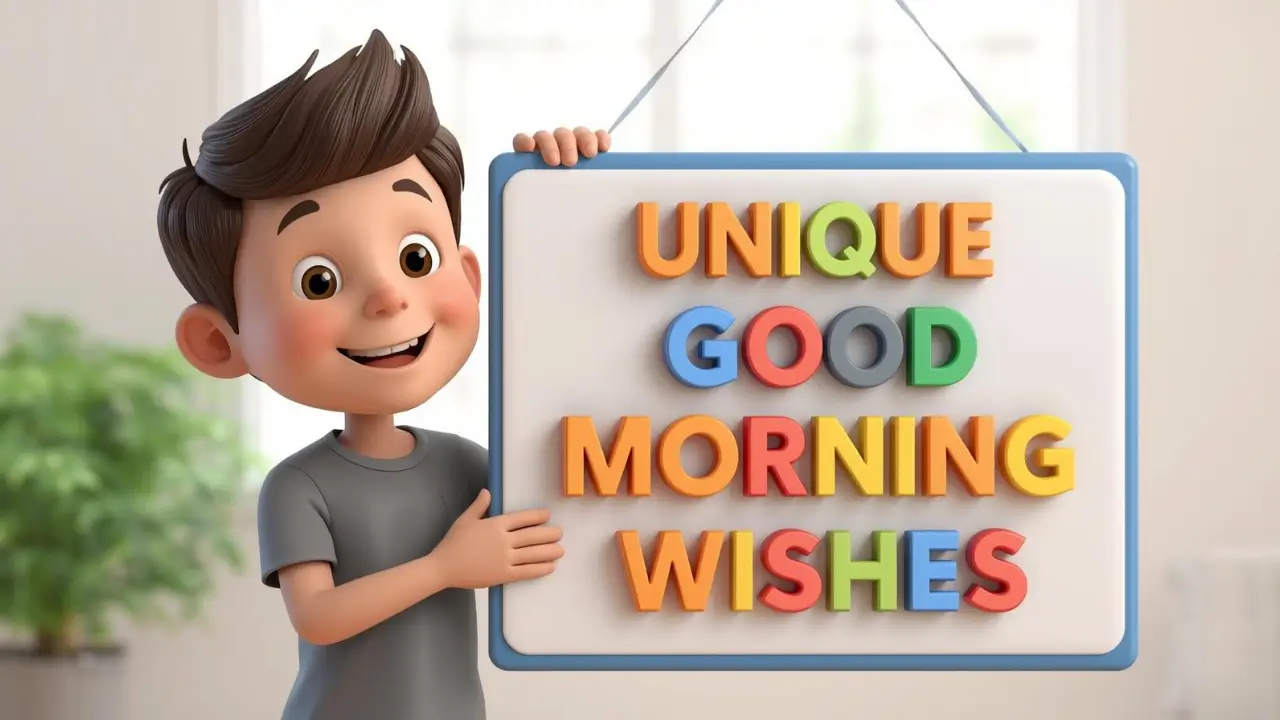 Unique Good Morning Wishes