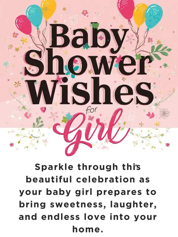 Baby Shower Wishes for Girl