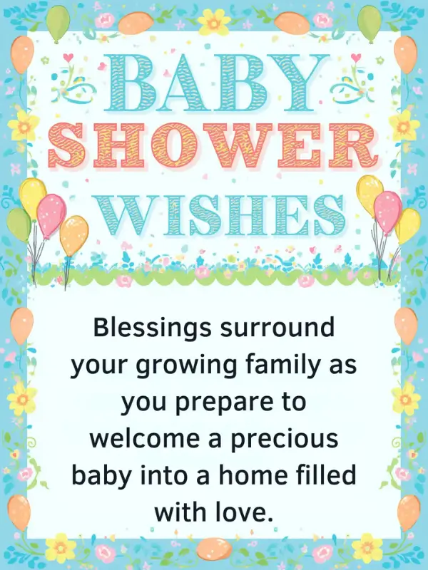 Baby Shower Wishes