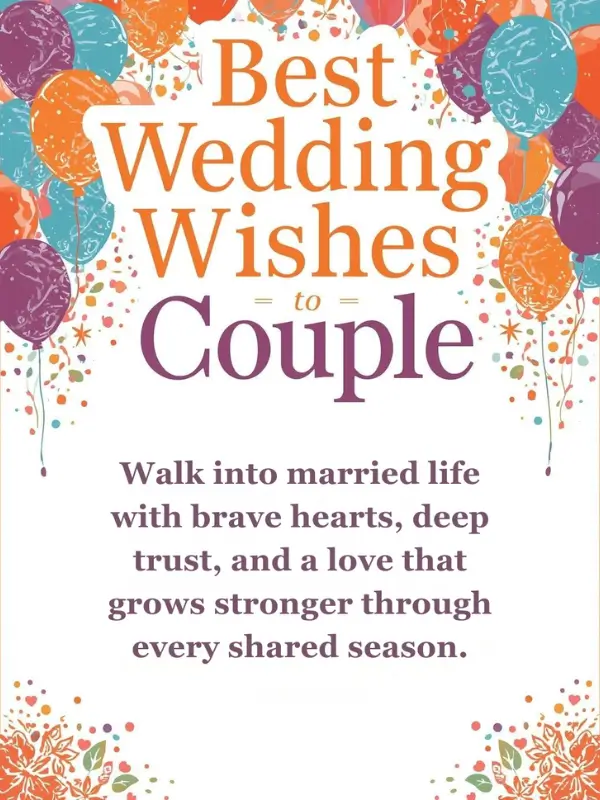 Best Wedding Wishes to Couple