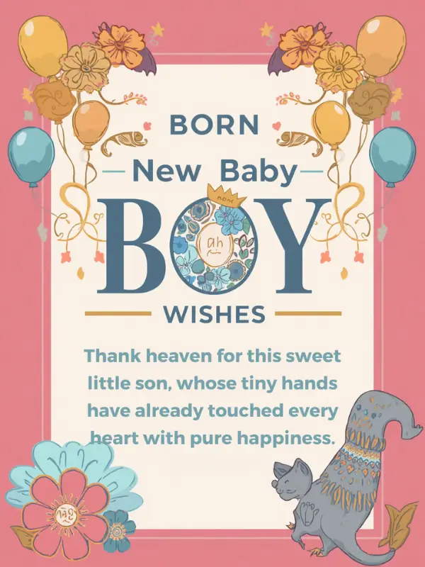 Born New Baby Boy Wishesvvvvvvv