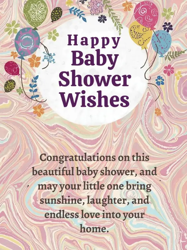 Happy Baby Shower Wishes