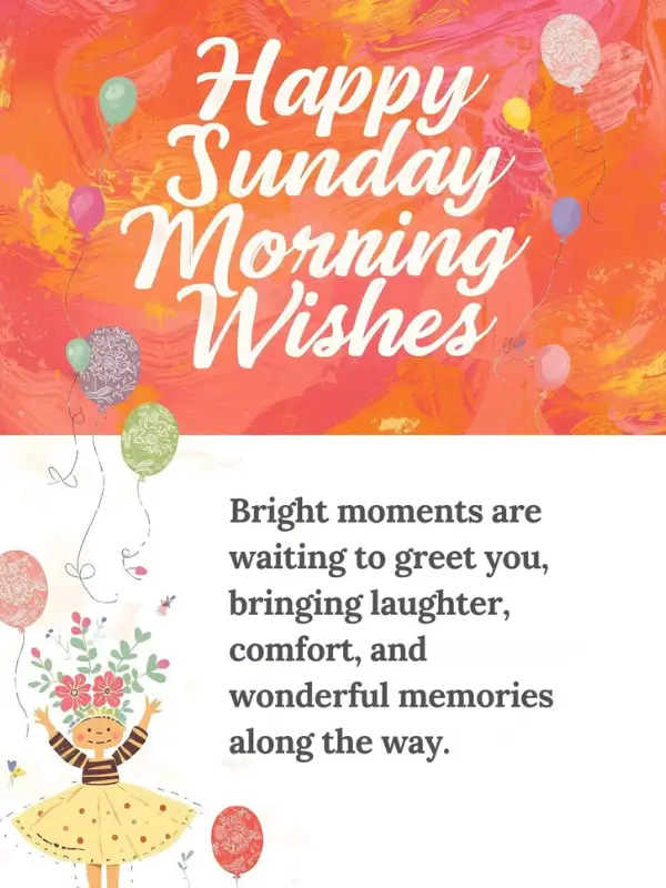 Happy Sunday Morning Wishes