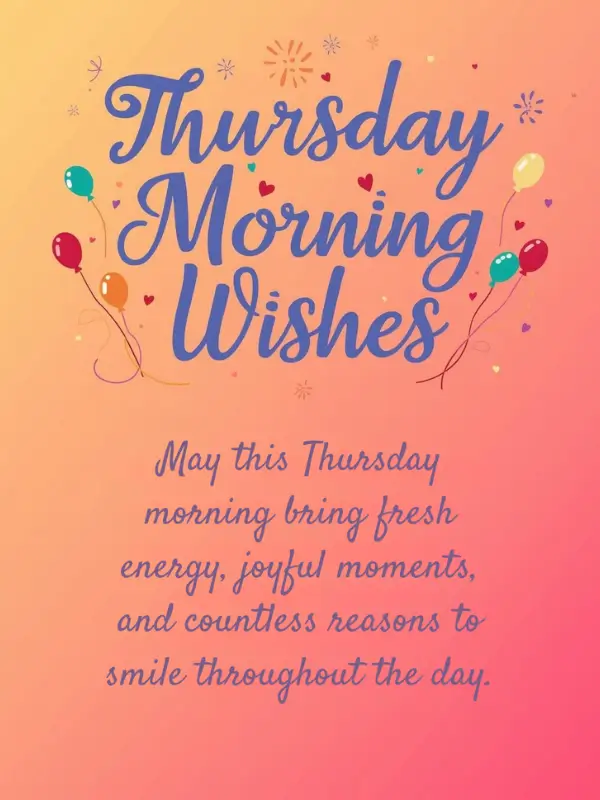Thursday Morning Wishes
