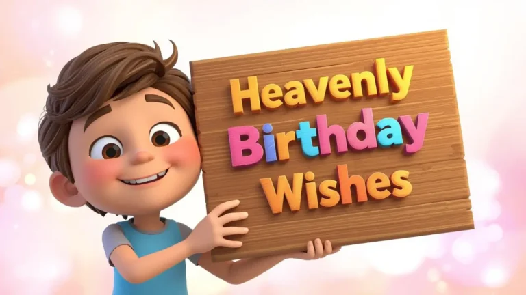 Heavenly Birthday Wishes
