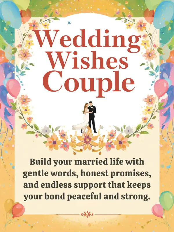 Wedding Wishes to Couple