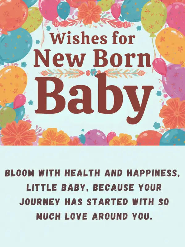 Wishes for New Born Baby