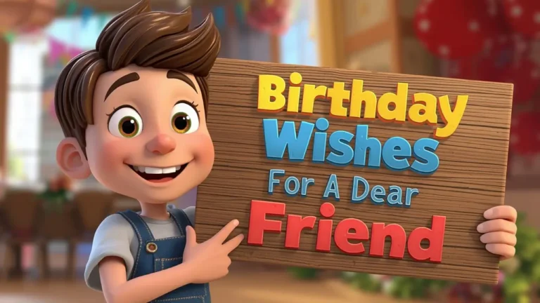 Birthday Wishes for a Dear Friend