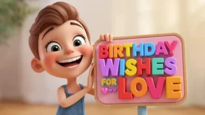 birthday wishes for love