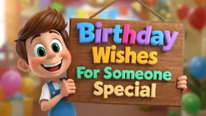 Birthday Wishes for Someone Special