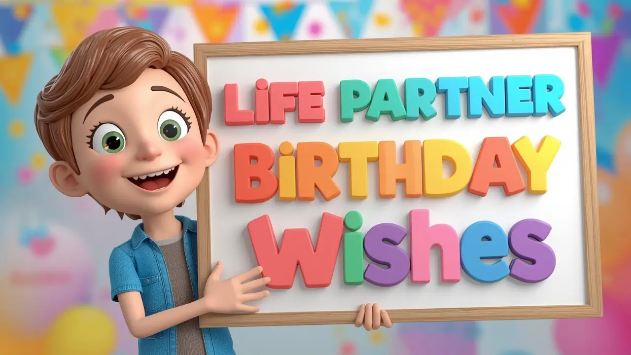 Life Partner Birthday Wishes