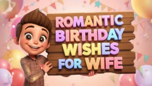 Romantic Birthday Wishes for Wife