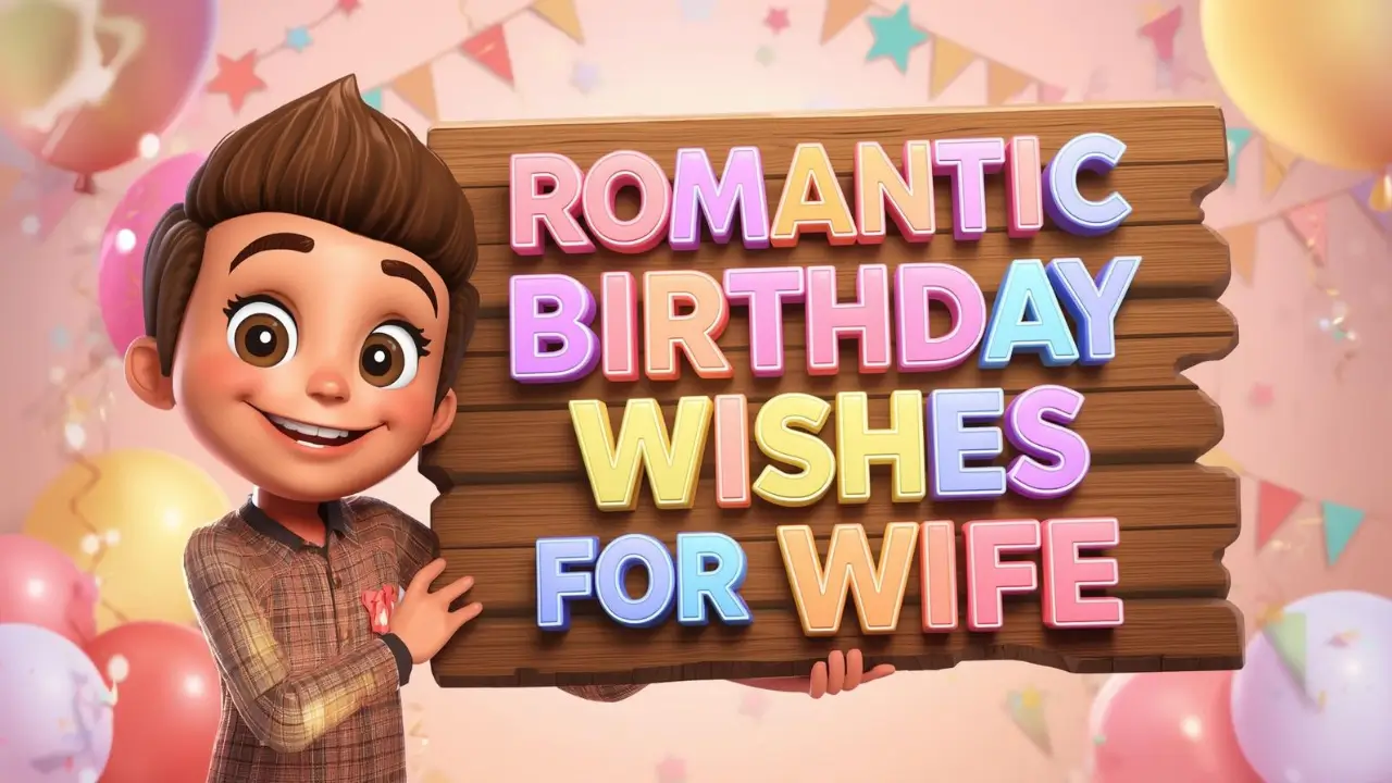 Romantic Birthday Wishes for Wife